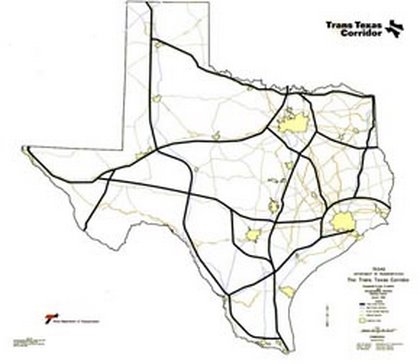 Figure 7 4000 miles of projected TTC in Texas